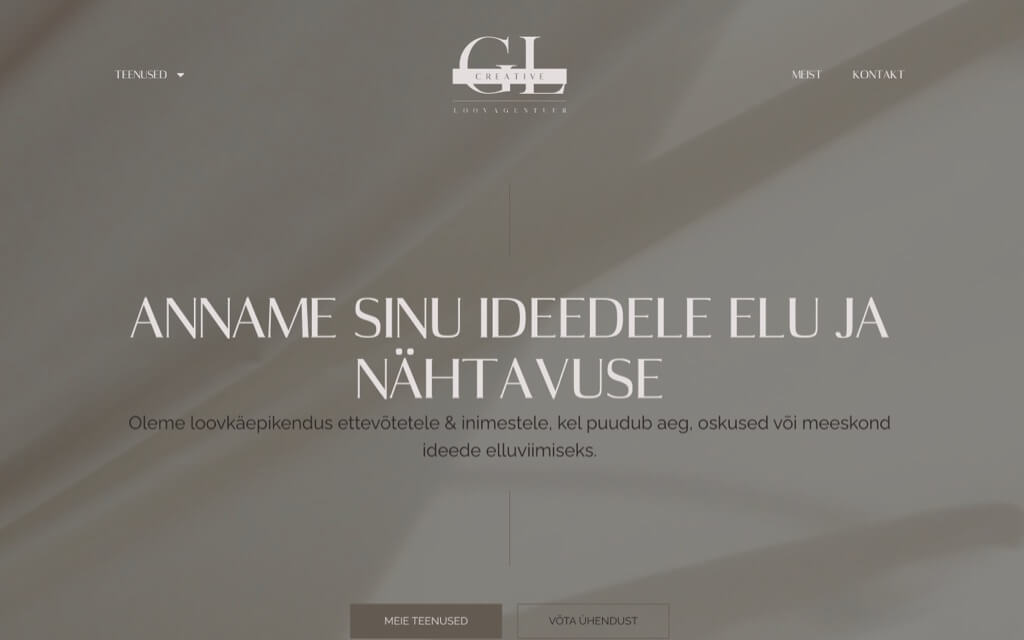 GL Creative pakub oma klientidele loovteenuseid